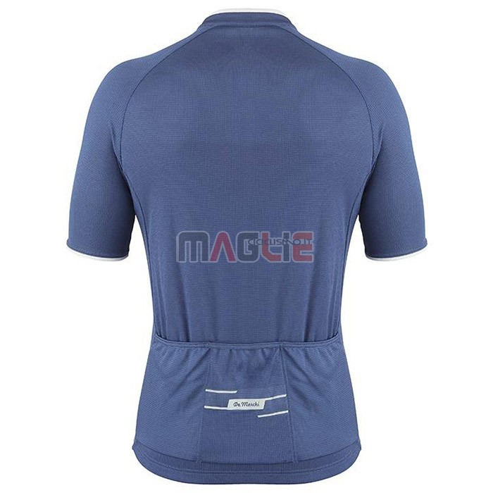 Maglia De Marchi Manica Corta 2020 Blu